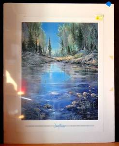 lot 124 image: DAYS OF AUGUST BY DOUG OLIVER - 25 X 33 12 ($$)