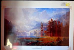 lot 127 image: MT WHITNEY BY ALBERT BIERSTADT - 24 X 37 12 - ($$$$)