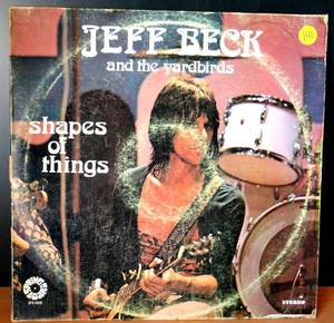 lot 142 image: VINTAGE JEFF BECK &THE YARDBIRDS SHAPES OF THINGS 1975 VINYL LP