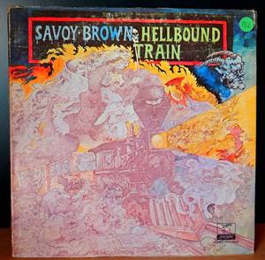 lot 152 image: VINTAGE Savoy Brown 1972 Hellbound Train Vinyl LP Record Album - Lost and Lonely Child