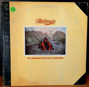 lot 170 image: VINTAGE 1972 MELANIE LP vinyl record STONEGROUND WORDS LP