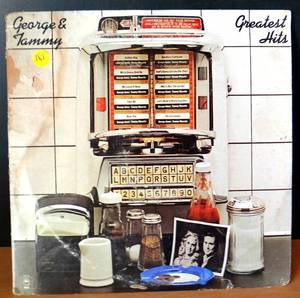 lot 181 image: GEORGE & TAMMY (1979) GREATEST HITS VINTAGE VINYL LP