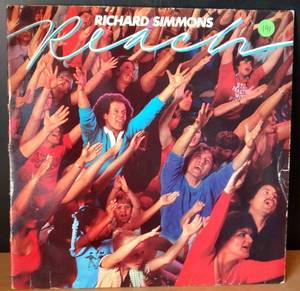 lot 191 image: RICHARD SIMMONS REACH EXCERSIZE INSTRUCTION ON VINYL 1982