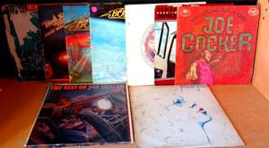 lot 228 image: 9 ASSORTED ALBUMS WITH COVER ISSUES - ALL RECORDS OK
