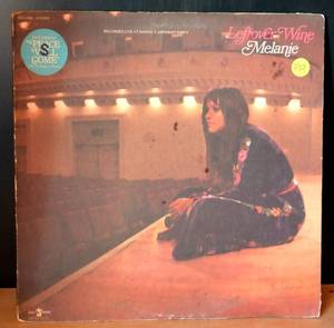 lot 232 image: MELANIE 1970 LP LEFTOVER WINE ON CLASSIC FOLK ROCK POP VINTAGE VINYL