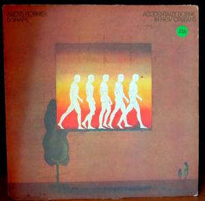 lot 233 image: RARE ALEXIS KORNER & SNAPE Accidentally Borne In New Orleans LP 1973