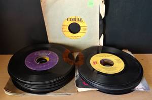 lot 239 image: STACK OF 45 TOTAL 45S - ASSORTED TITLES