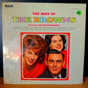 lot 263 image: BEST OF THE BROWNS FEAT. JIM EDWARD BROWN VINYL LP ALBUM RCA RECORDS AYL1-3861 IN ORIG SHRINK