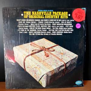 lot 264 image: VINTAGE 1972 THE NASHVILLE PACKAGE OF ORIGINAL COUNTRY HITS - Mercury LP # SR 61375 - MINT IN ORIG SHRINK