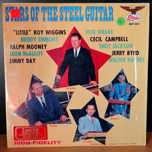 lot 281 image: VINTAGE STARS OF THE STEEL GUITAR - Various - Excellent Con LP Record Gusto SLP 350