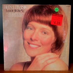 lot 284 image: VINTAGE Diana Trask Lean It All On Me 1974 CountryFolk LP, Nice EX