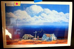 lot 297 image: RARE LIMITED EDITION (431500) HAND SIGNED AND NUMBERED GEORGE BOUTWELL SECONDS TO SPARE 16 X 25 (GALLERY PRICE - $100.00)