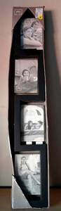 lot 275 image: MELANNCO PICTURE FRAME - ONE PIECE HOLDS 4 - 4 X 6 PHOTOS. UNUSED IN BOX