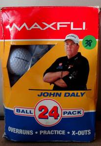 lot 38 image: Box of 24 Maxfli Golf Balls
