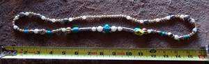 lot 107 image: Pretty Beaded Necklace - approx 1516