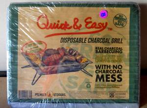lot 132 image: QUICK AND EASY BBQ GRILL - SEALED
