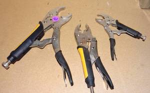 lot 163 image: LOT OF 3 VICE GRIPS