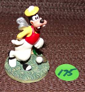 lot 175 image: LENOX DISNEY PORCELAIN THIMBLE GOOFY LENNOX GOLF
