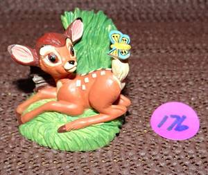 lot 176 image: DISNEY BAMBI and BUTTERFLY Lenox Thimble