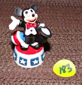 lot 183 image: VINTAGE 1998 LENOX THE DISNEY MAGIC THIMBLE COLLECTION MICKEY MOUSE