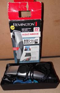 lot 200 image: REMINGTON A CUT ABOVE CLIPPERS IN CASE