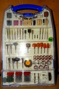lot 203 image: ROTARY TOOL ACCESSORY KIT
