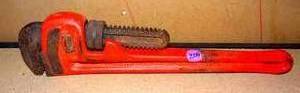 lot 209 image: 14 INCH RIDGID PIPE WRENCH