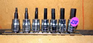 lot 238 image: 12 PC DURALAST SOCKET SET