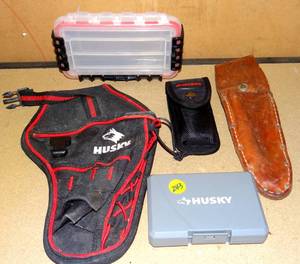 lot 243 image: ASSORTMENT OF STORAGE CASES