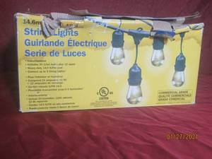 lot 21 image: FEIT ELECTRIC STRING LIGHTS&nbsp 72048