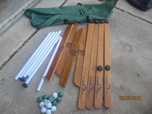 lot 142 image: LADDER GOLF&nbsp SET WITH CARRY BAG&nbsp