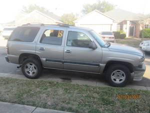 lot 150 image: 2002 CHEVY TAHOE STARTS RUN AND DRIVE&nbsp NEEDS BRAKES AND MINOR WORK LIKE TUNE UP OIL AND SUCH. CLEAN CLEAR TITLE