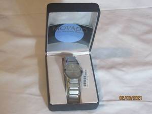 lot 169 image: MENS&nbsp MOVADO THE MUSEUM QUARTZ&nbsp STAINLESS STEEL SWISS MADE WATCH T4A4028K&nbsp&nbsp