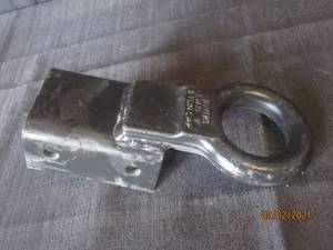 lot 115 image: BUYERS WELD ON FORGED DRAWBAR TRAILER&nbsp HITCH&nbsp