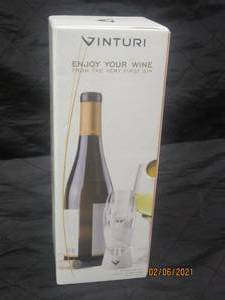 lot 187 image: VINTURI ESSENTIAL WINE AERATOR UNUSED IN ORIGINAL BOX&nbsp