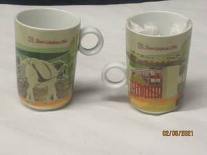 lot 227 image: SET JUAN VALDEZ CAFE MUGS&nbsp
