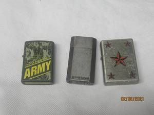 lot 228 image: TOTAL OF 3 VINTAGE COLLECTOR LIGHTERS - ZIPPO&nbspRONSON2007 LIMITED EDITION NAUTICAL STAR&nbsp