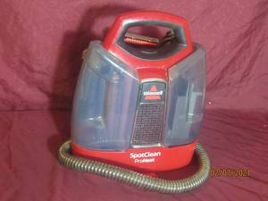 lot 235 image: BISSELL SPOT CLEAN PRO HEAT VACUUM CLEANER MODEL 52074