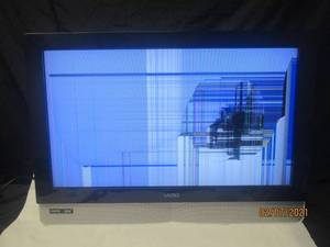 lot 279 image: VIZIO HDMI HDTV DAMAGED SCREEN&nbsp