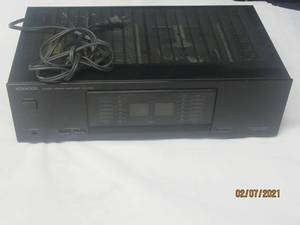 lot 283 image: KENWOOD STEREO POWER AMPLIFIER KM-208