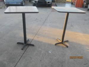 lot 290 image: 2 PUB TABLES&nbsp