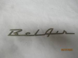 lot 298 image: VINTAGE BEL-AIR EMBLEM