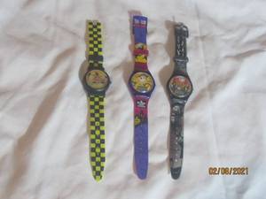 lot 319 image: TOTAL OF 3 WATCHES&nbsp&nbsp- 2&nbsp THE NIGHTMARE BEFORE CHRISTMAS&nbsp- SPEED RACER&nbsp