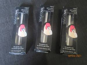 lot 343 image: TOTAL OF 3 SENSATIONAL GEL POLISH REMOVAL TOOLS 71614 -&nbsp UNOPEN BOX