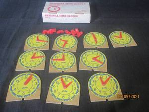 lot 360 image: TOTAL OF 10 JUDY ORIGINAL MINI CLOCKS&nbsp 209041&nbsp