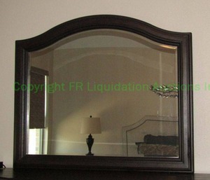 lot 188 image: Large framed vanity mirror 52 x 42