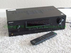 lot 153 image: Sony model STR-DH130 AMFM stereo receiver with remote