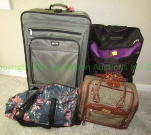 lot 160 image: Assorted luggage as shown