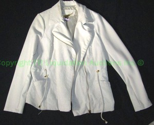 lot 166 image: Iman leather ladies jacket