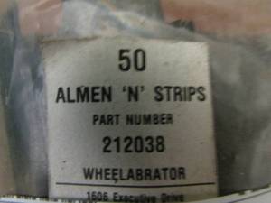 lot 425 image: Alman IV straps 50 plus